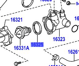 rav4 metal water inlet housing repl|Toyota RAV4 Water Inlet Gaskets .